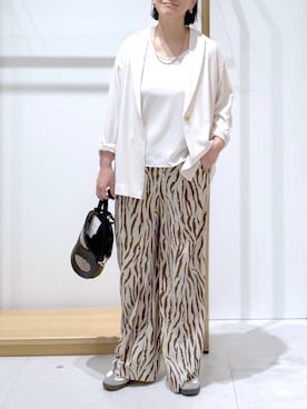 「Elura（エルーラ）のアイテム」を使った、maturi0108さん（レディース・164cm）の春コーディネート