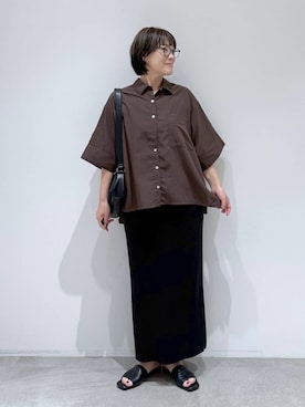「アイテム（スカート）」を使った、maturi0108さん（レディース・164cm・40代）の夏コーディネート