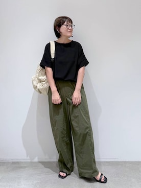 「アイテム（バックパック/リュック）」を使った、maturi0108さん（レディース・164cm・40代）の夏コーディネート