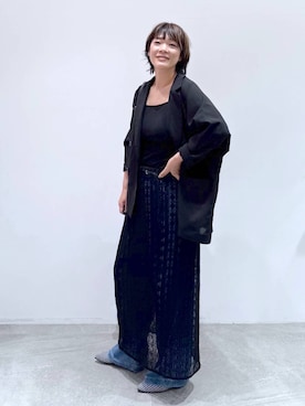 「アイテム（テーラードジャケット）」を使った、maturi0108さん（レディース・164cm・40代）の秋コーディネート