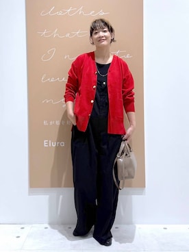 「アイテム（サロペット/オーバーオール）」を使った、maturi0108さん（レディース・164cm）の秋コーディネート