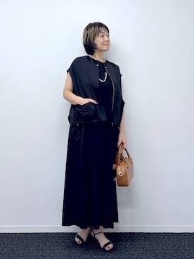 「Elura（エルーラ）のアイテム（アクセサリー）」を使った、maturi0108さん（レディース・164cm）の夏コーディネート
