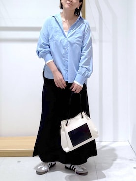 「Elura（エルーラ）のアイテム」を使った、maturi0108さん（レディース・164cm）の春コーディネート