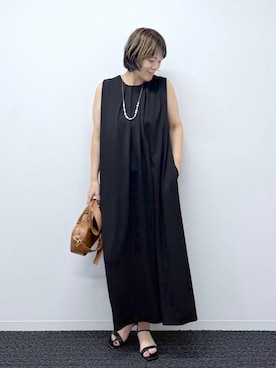 「Elura（エルーラ）のアイテム（アクセサリー）」を使った、maturi0108さん（レディース・164cm）の夏コーディネート