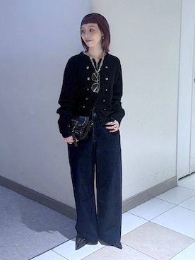 「JEANASIS（ジーナシス）のアイテム（パンプス）」を使った、JS_yoccoさん（レディース・155cm）の秋コーディネート