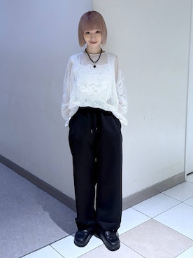 「eL（エル）のアイテム」を使った、JS_yoccoさん（レディース・155cm）の夏コーディネート