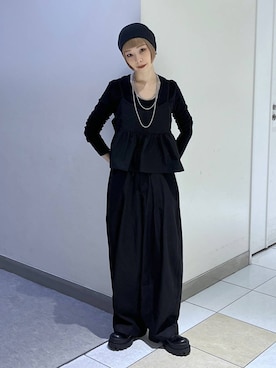 「アイテム（その他トップス）」を使った、JS_yoccoさん（レディース・155cm）の秋コーディネート