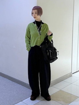 「アイテム（その他シューズ）」を使った、JS_yoccoさん（レディース・155cm）の冬コーディネート