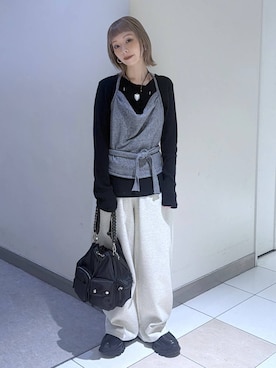 「JEANASIS（ジーナシス）のアイテム」を使った、JS_yoccoさん（レディース・155cm）の秋コーディネート