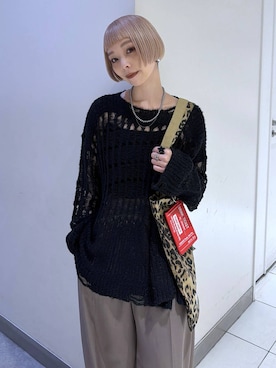「アイテム（カードケース）」を使った、JS_yoccoさん（レディース・155cm）の秋コーディネート