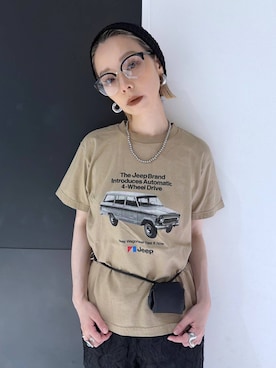 「eL（エル）のアイテム」を使った、JS_yoccoさん（レディース・155cm）の春コーディネート