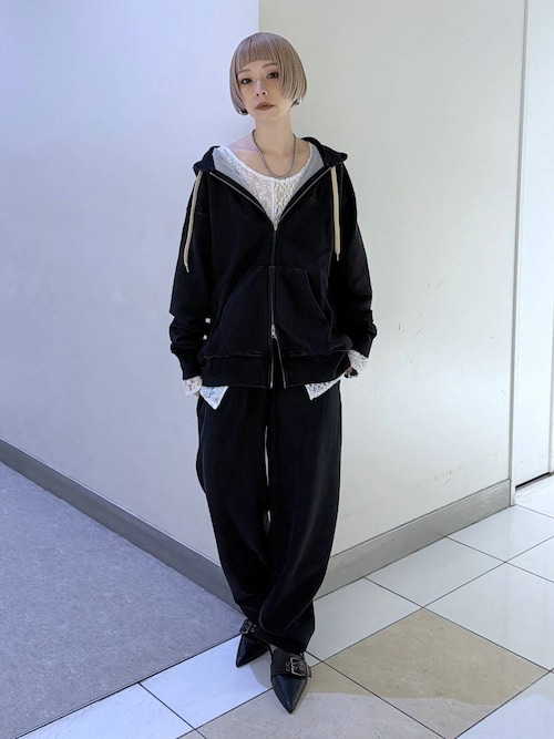 Champion別注】インディゴブラックZIPパーカー/594295（パーカー