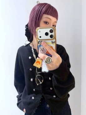 「アイテム（シュシュ）」を使った、JS_yoccoさん（レディース・155cm）の秋コーディネート