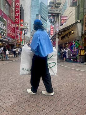 コムデギャルソンオムプリュス スラックス COMME des GARCONS HOMME PLUSのスラックスを使った人気