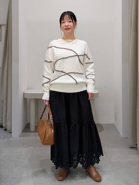 suzuyuuさん（レディース・159cm）の冬コーディネート