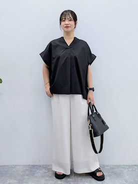 「アイテム（キャミソール）」を使った、suzuyuuさん（レディース・159cm・40代）の夏コーディネート