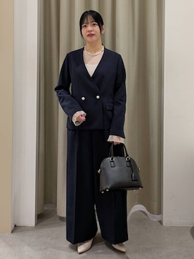 suzuyuuさん（レディース・159cm）の冬コーディネート