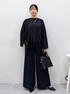 「アイテム（パンプス）」を使った、suzuyuuさん（レディース・159cm・40代）の冬コーディネート