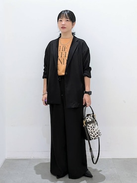 「アイテム（その他アウター）」を使った、suzuyuuさん（レディース・159cm・40代）の夏コーディネート