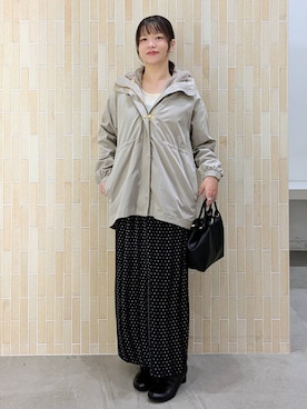 「アイテム（マウンテンパーカー）」を使った、suzuyuuさん（レディース・159cm・40代）の秋コーディネート