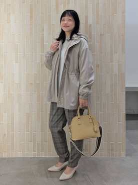 「アイテム（マウンテンパーカー）」を使った、suzuyuuさん（レディース・159cm・40代）の秋コーディネート