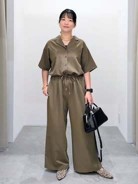 「アイテム（タンクトップ）」を使った、suzuyuuさん（レディース・159cm・40代）の夏コーディネート