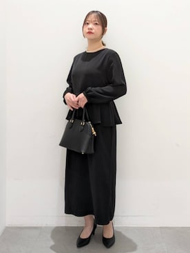 「アイテム（ワンピース）」を使った、suzuyuuさん（レディース・159cm・40代）の春コーディネート