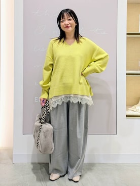 「アイテム（パンプス）」を使った、suzuyuuさん（レディース・159cm・40代）の冬コーディネート