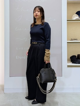 suzuyuuさん（レディース・159cm）の冬コーディネート