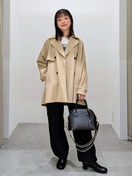 セール】ショートトレンチ/582755（トレンチコート）｜Elura（エルーラ