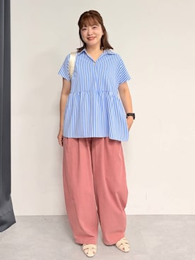 suzuyuuさん(レディース・159cm)の夏コーディネート