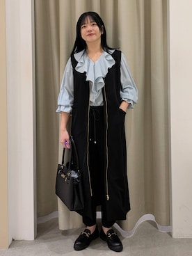 suzuyuuさん（レディース・159cm）の冬コーディネート