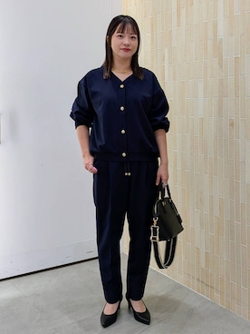 「アイテム（パンプス）」を使った、suzuyuuさん（レディース・159cm・40代）の秋コーディネート