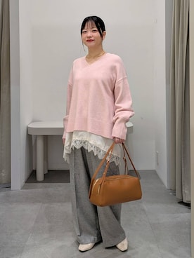 「アイテム（パンプス）」を使った、suzuyuuさん（レディース・159cm・40代）の冬コーディネート