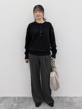 「アイテム（パンツ）」を使った、suzuyuuさん（レディース・159cm・40代）の秋コーディネート