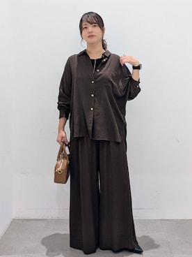 「若見え」｜suzuyuuさん（レディース・159cm）の夏コーディネート