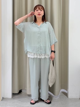 suzuyuuさん(レディース・159cm)の夏コーディネート