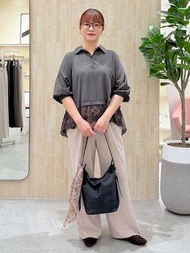 suzuyuuさん（レディース・159cm）の夏コーディネート