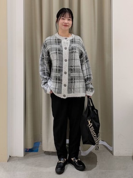 「Elura（エルーラ）のアイテム」を使った、suzuyuuさん（レディース・159cm）の冬コーディネート