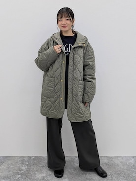 「アイテム（ブルゾン）」を使った、suzuyuuさん（レディース・159cm・40代）の秋コーディネート