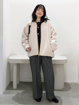 「アイテム（タンクトップ）」を使った、suzuyuuさん（レディース・159cm・40代）の秋コーディネート