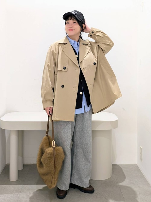 ショートトレンチ/582755（トレンチコート）｜Elura（エルーラ）の