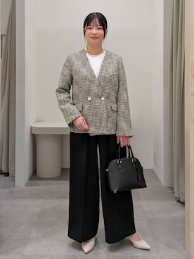 suzuyuuさん（レディース・159cm）の冬コーディネート