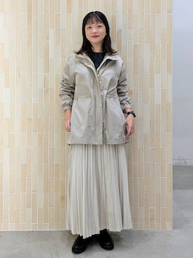 「アイテム（マウンテンパーカー）」を使った、suzuyuuさん（レディース・159cm）の秋コーディネート