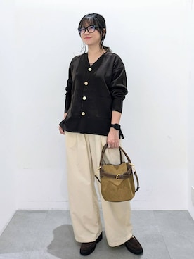 「アイテム（タンクトップ）」を使った、suzuyuuさん（レディース・159cm・40代）の秋コーディネート