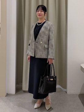 suzuyuuさん（レディース・159cm）の冬コーディネート