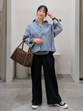 suzuyuuさん（レディース・159cm）の冬コーディネート