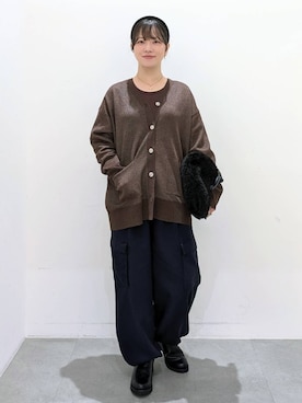 「アイテム（カチューシャ）」を使った、suzuyuuさん（レディース・159cm）の秋コーディネート