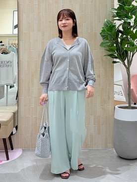 「アイテム（アクセサリー）」を使った、suzuyuuさん（レディース・159cm）の春コーディネート