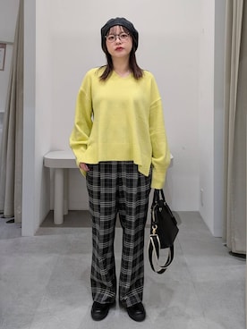 「アイテム（ハンドバッグ）」を使った、suzuyuuさん（レディース・159cm・40代）の冬コーディネート